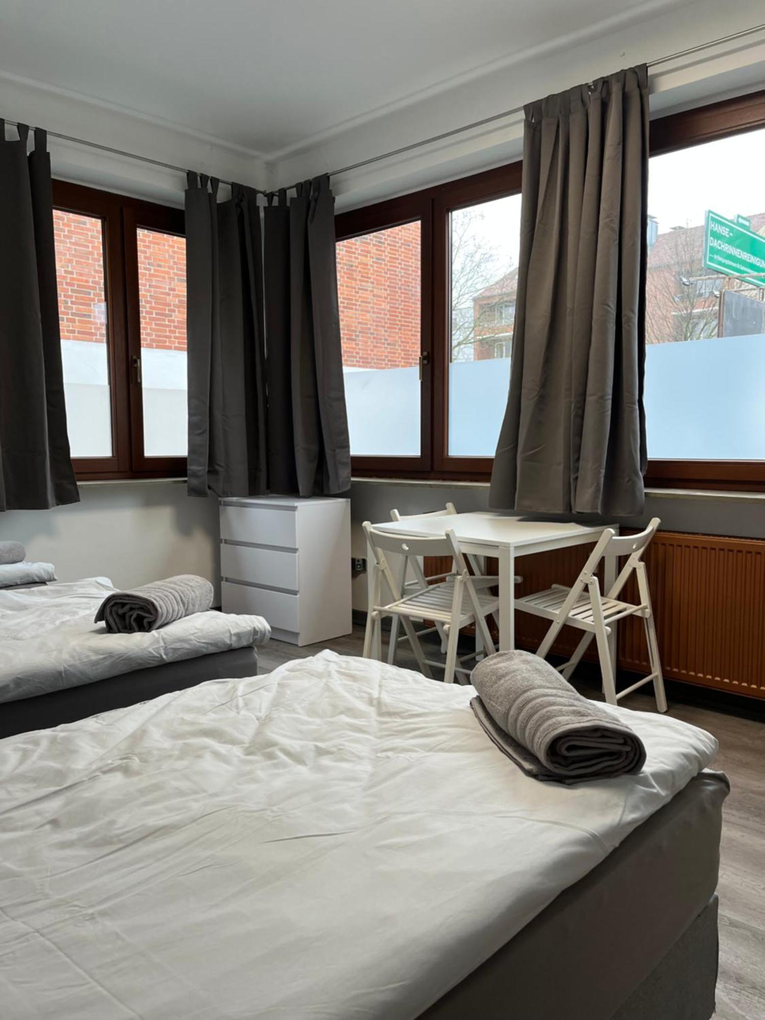 @Home Zimmervermietung Hamburg-Harburg Buitenkant foto
