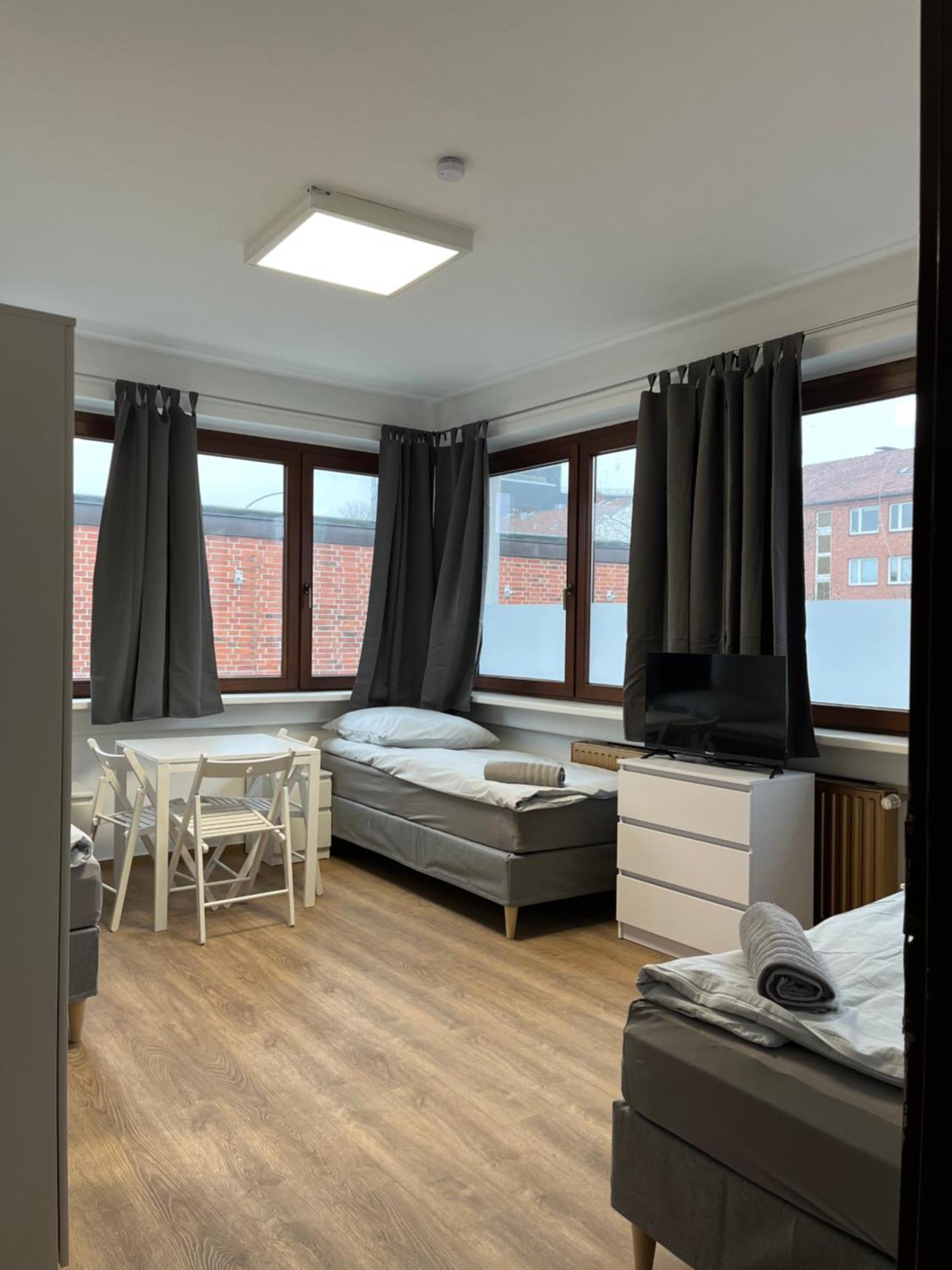 @Home Zimmervermietung Hamburg-Harburg Buitenkant foto